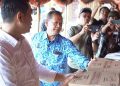 Mhd Fadhil Arief Tinjau Kesiapan Logistik Bantuan Banjir