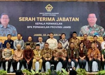Hadiri Serah Terima Jabatan Kepala BPK Perwakilan Provinsi Jambi, Edi Purwanto : Tetap Bangun Koordinasi Dan Komunikasi