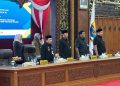 Gelar Rapat Paripurna, DPRD Jambi Setujui Empat Laporan Pansus Jadi Rekomendasi Dewan.