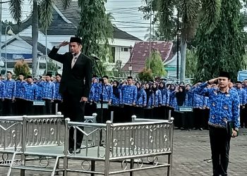 Sekda Batang Hari Pimpin Upacara Harkitnas 2024