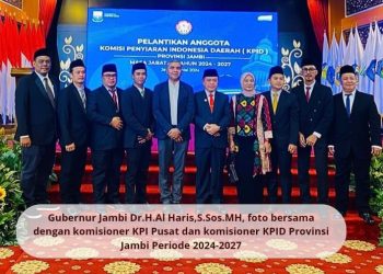 Kemas Alfajri Ketua KPID Provinsi Jambi Periode 2024-2027
