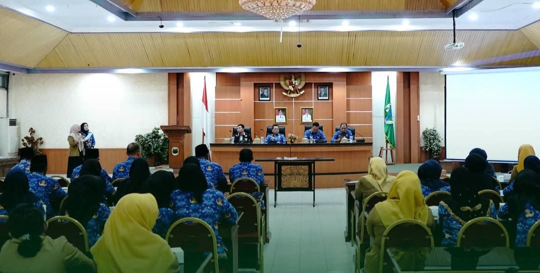 Bupati Batang Hari Hadiri Rakor TPPS Batang Hari 2025