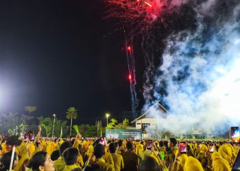 Super Luar Biasa, Pelantikan PPPK Gelombang II Tahun 2025 Diwarnai Kembang Api Serta Ribuan Stick Light