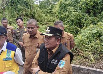 Maulana pimpin peninjauan lapangan kolam retensi Lingga Permai, tegaskan percepatan pembangunan