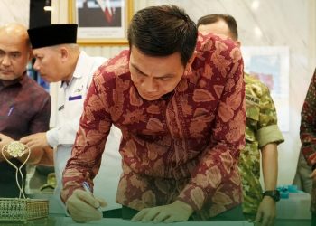 Fadhil Arief Hadiri Launching Peta Jalan Pembangunan Kependudukan Dan Rencana Aksi Daerah GDPK Prov Jambi