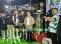 Bupati Batang Hari Serahkan Piala Bergilir Juara Umum Batang Hari Tangguh Pencak Silat Cup I Tahun 2025