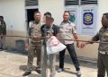 Satpol PP Batang Hari, Ciduk Pencuri Umbul-Umbul Serta Rantai Pembatas Alun-Alun Batang Hari.