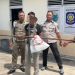 Satpol PP Batang Hari, Ciduk Pencuri Umbul-Umbul Serta Rantai Pembatas Alun-Alun Batang Hari.