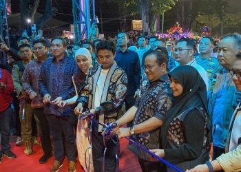 Meriah! Karnaval Angso Duo 2025 Warnai Malam Kota Jambi dengan Atraksi dan Kostum Spektakuler