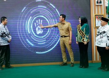 Fadhil Arief Buka Launching Aplikasi SRIKANDI Sistem Informasi Kearsipan Dinamis Terintegrasi