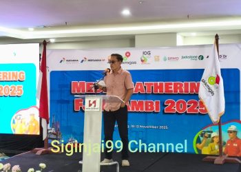 Open Media Ghatering FJM Jambi 2025, Mursyid Sonsang : Medsos Tak Ada Verifikasi Dan Validasi