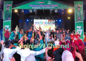 Lagu Anak Medan Menggema, Sekda Batang Haripun Ikut Bertor-tor Ria