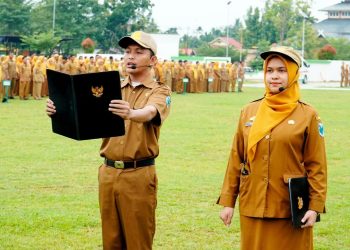 Pemkab Batang Hari Gelar Apel Gabungan Rutin