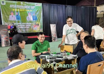 Kedatangan Fadhil Arief, Membuat Hangat Suasana Open Turnamen GAP