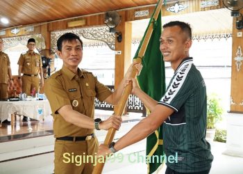 Lepas Tim Persebri Batang Hari FC, Fadhil Arief : Jaga Kekompakan Dan Kebersamaan Serta Junjung Tinggi Sportifitas