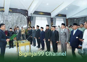 Fadhil Arief Lantik Jabatan Tinggi Pratama Dan Jabatan Administrator