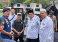 Maulana Tinjau Lokasi Kebakaran di Solok Sipin, Pemkot Jambi Tanggung Konsumsi Korban Selama Sepekan