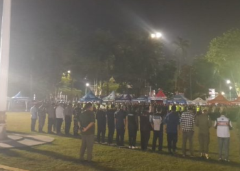 Wali Kota Maulana Pimpin Patroli Gabungan, Hampir 900 Personel Amankan Kota Jambi