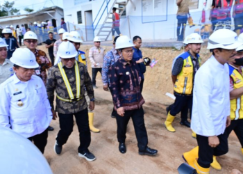 Dampingi Mensos, Wali Kota Maulana Tinjau Progres 70 Persen Pembangunan Sekolah Rakyat Jambi