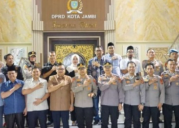 DPRD Kota Jambi dan Polresta Jambi Perkuat Sinergi, Kamtibmas jadi Prioritas