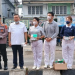 Peduli Kesehatan Warga, DPRD Kota Jambi Turun Bagikan 2.000 Masker