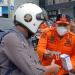 BPBD Kota Jambi Turun ke Jalan, 5.000 Masker KN95 Dibagikan