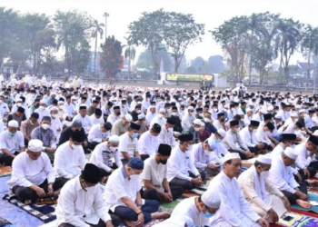 Salat Istisqa Digelar, Hujan Turun di Sejumlah Titik Kota Jambi